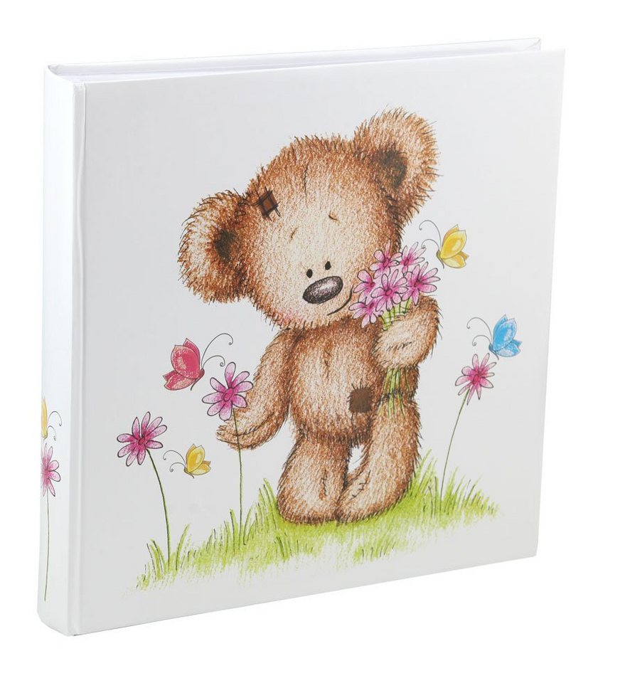 IDEAL TREND Fotoalbum Teddy Schmetterling Fotoalbum 30x30 cm 100 weiße Seiten Baby Foto Albu IDEAL TREND Fotoalbum Teddy Schmetterling Fotoalbum 30x30 cm 100 weiße Seiten Baby Foto Albu von IDEAL TREND