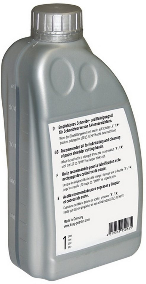 IDEAL Aktenvernichter-Auffangbeutel Aktenvernichteröl 1 Liter IDEAL Aktenvernichter-Auffangbeutel Aktenvernichteröl 1 Liter von IDEAL
