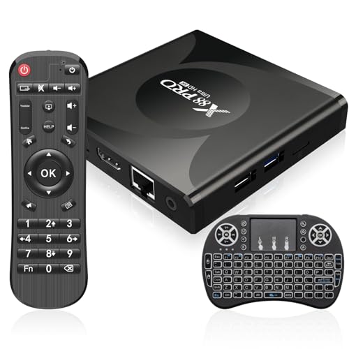 Android 13.0 TV-Box, Android TV Box RK3528 Quad-Core Cortex-A53 GPU Mali-450 2 GB RAM 16 GB ROM, unterstützt 8 K UHD Dual Band 2.4G/5G WiFi 6 Bluetooth 5.0 USB 2.0/3.0, Android TV Box mit Android 13.0 TV-Box, Android TV Box RK3528 Quad-Core Cortex-A53 GPU Mali-450 2 GB RAM 16 GB ROM, unterstützt 8 K UHD Dual Band 2.4G/5G WiFi 6 Bluetooth 5.0 USB 2.0/3.0, Android TV Box mit von IDEALROYAL