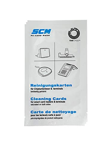 SCR Card Cleaning Kit 3er Pack - Reinigungskarten für Kartenleser von IDENTIV