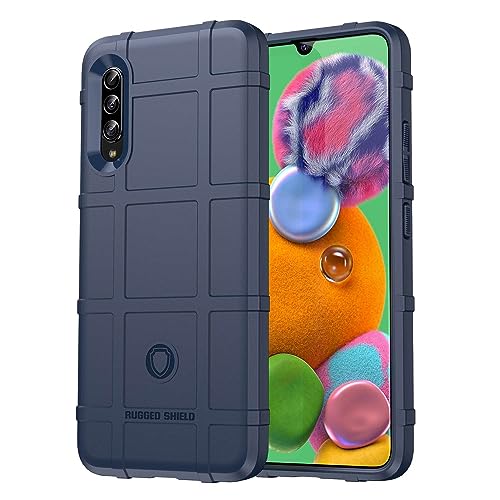 Hülle passend für Samsung Galaxy A90 5G.Raffinierte Kohlefaser,Anti-Fall,Anti-Fingerabdruck,Voller Schutz,Hülle für Samsung Galaxy A90 5G von IDEWEI
