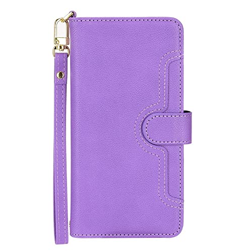 IDEWEI Hülle für Doogee S86 Pro,Leder Handyhülle für Doogee S86 Pro,Retro magnetischer Telefonkasten [Kartenfächern][Magnetverschluss] Leder Fall für Doogee S86 Pro von IDEWEI