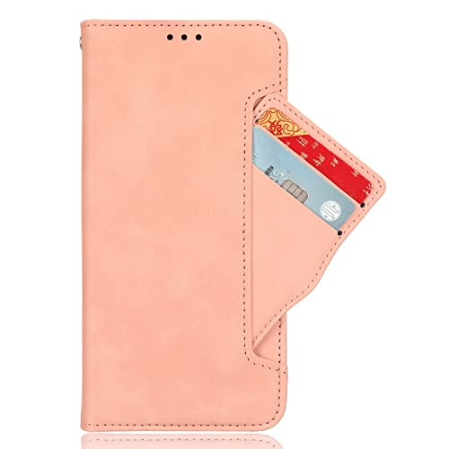 IDEWEI Hülle für Wiko Power U20,Leder Handyhülle für Wiko Power U20,Retro magnetischer Telefonkasten [Kartenfächern][Magnetverschluss] Leder Fall für Wiko Power U20 von IDEWEI