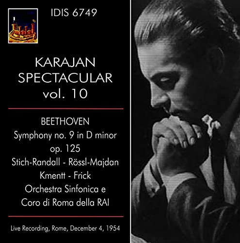 Karajan Spectacular Vol. 10 - Live Recording, Rome 4th December 1954 von IDIS