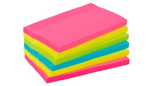 Super Notes Sticky Office Depot Fluo Sortiment 127 x 76 mm rechteckige 6 Blöcke von 90 Blättern Super Notes Sticky Office Depot Fluo Sortiment 127 x 76 mm rechteckige 6 Blöcke von 90 Blättern von IDMENAGE