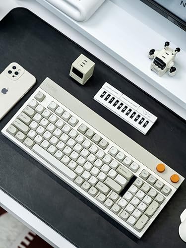 IDOBAO Retro-MA-Tastenkappen für Mac-Tastatur/PBT DYE SUB-Tastenkappe/Original-Design für mechanische Tastatur, Cherry MX-Switches/131-Tastenübereinstimmung 65/75/80-Layout für Simplism-Tastenkappen von IDOBAO
