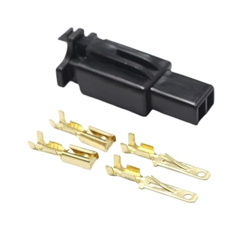10 set 2.8mm 2Pin Auto Electrical Wire Connector 2.8 2P Black Car with Terminals for E-Bike Automobile Motorcycle etc 10 set 2.8mm 2Pin Auto Electrical Wire Connector 2.8 2P Black Car with Terminals for E-Bike Automobile Motorcycle etc von IDUTQUMW