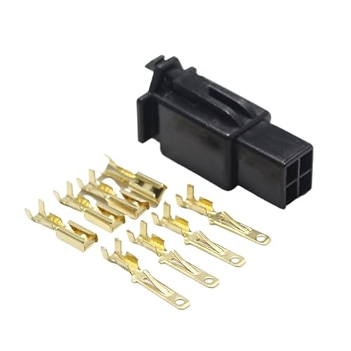 10 set 2.8mm 4Pin Auto Electrical Wire Connector 2.8 4P Black Car with Terminals for E-Bike Automobile Motorcycle etc 10 set 2.8mm 4Pin Auto Electrical Wire Connector 2.8 4P Black Car with Terminals for E-Bike Automobile Motorcycle etc von IDUTQUMW