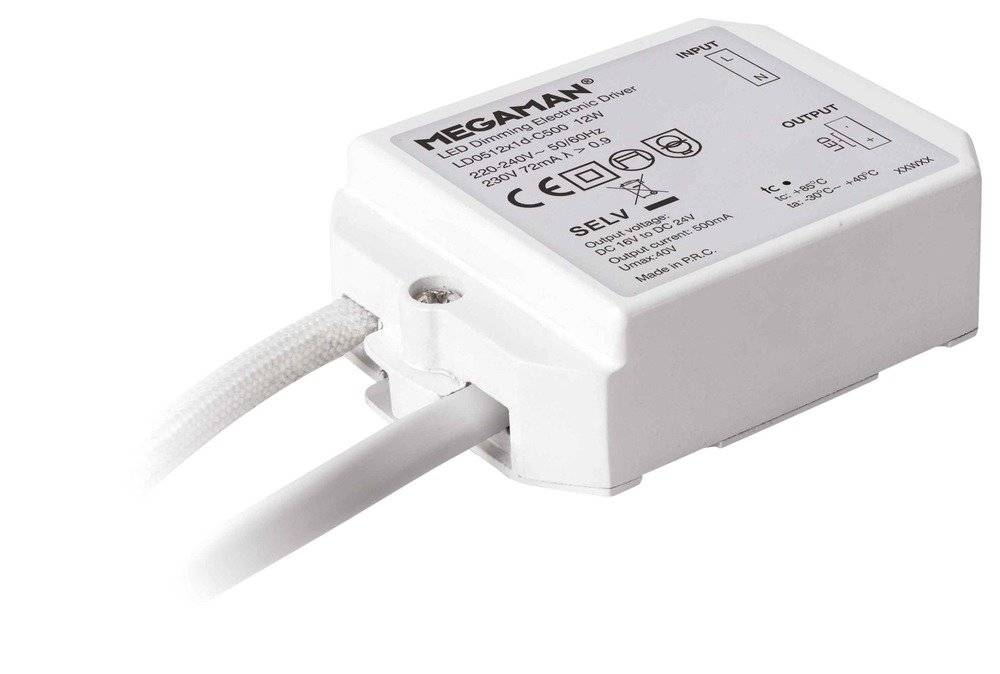 MEGAM LED Treiber 9W 350mA MM56017 dimmbar Phasenan-/abschn. LBH=62x46x20mm MEGAM LED Treiber 9W 350mA MM56017 dimmbar Phasenan-/abschn. LBH=62x46x20mm von IDV Import- und Direkt-