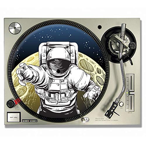 Turntable Slipmat – Lost in Space 454 g Plattenspieler-Matte – DJ Slip Mat 7" von IDYD
