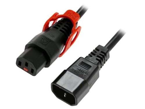 IEC-PC1526 Kabel IEC C13 weiblich,IEC C14 männlich 2m schwarz PVC 10A IEC LOCK IEC-PC1526 Kabel IEC C13 weiblich,IEC C14 männlich 2m schwarz PVC 10A IEC LOCK von IEC LOCK