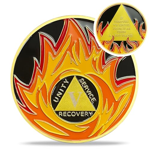 Reborn from Fire Five Year Nüchternheitsmünze – Recovery Flames 5 Jahre AA Münzen – NA AA Chips und Medaillons – 1–30 Prime Living Clean Narcotics Alcoholics Anonyme Geschenke für Männer Frauen Reborn from Fire Five Year Nüchternheitsmünze – Recovery Flames 5 Jahre AA Münzen – NA AA Chips und Medaillons – 1–30 Prime Living Clean Narcotics Alcoholics Anonyme Geschenke für Männer Frauen von IELCJJ