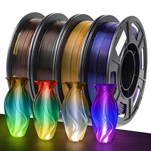 IEMAI 3D Drucker Filament PETG Set, Rainbow Filament PETG 1.75mm, PETG Filament 1.75mm, Regenbogen 250g Spule x 4 Farbe, Maßgenauigkeit +/- 0.02 mm IEMAI 3D Drucker Filament PETG Set, Rainbow Filament PETG 1.75mm, PETG Filament 1.75mm, Regenbogen 250g Spule x 4 Farbe, Maßgenauigkeit +/- 0.02 mm von IEMAI