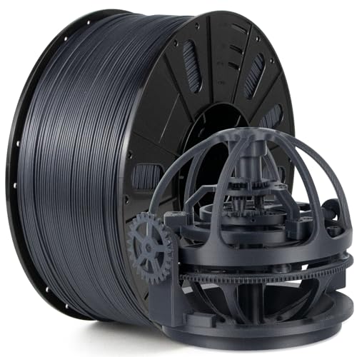 IEMAI ASA Filament, ASA Kohlefaser Filament 1.75, 3Kg ASA CF, ASA Filament Gefüllt 20% Kohlefaser, Sonnen und Witterungsbeständigkeit, Matt Schwarz ASA von IEMAI