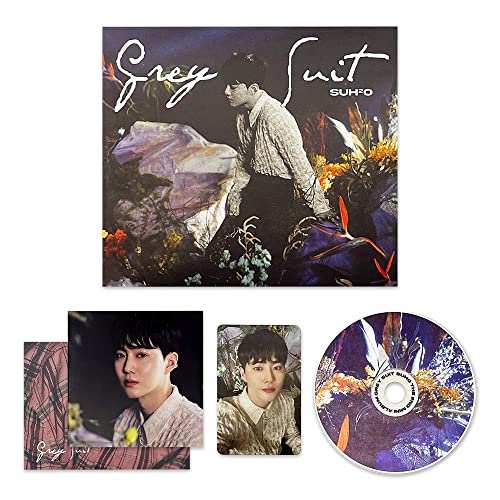 EXO SUHO - 2nd Mini Album [Grey Suit] (DIGIPACK Ver.) Photo Book + CD-R + Folded Poster + Photo Card von IERO
