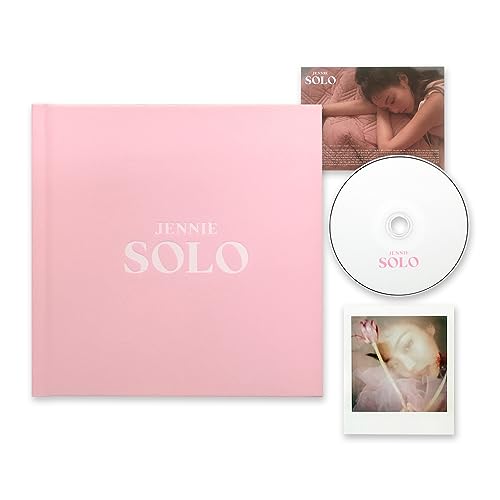 JENNIE - [SOLO] (Photobook Ver.) Photobook + Lyrics Postcard + Photocard + CD + 2 Extra Photocard von IERO