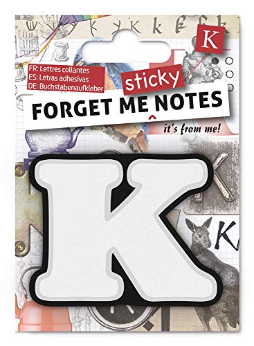Forget Me Sticky Notes Letter K von IF