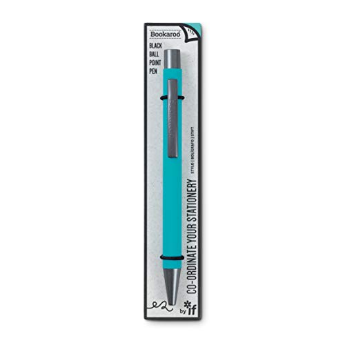IF Bookaroo, farbiger Stift mit schwarzer Tinte, Türkis von IF