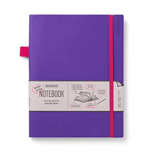 IF Bookaroo Bigger Things Notizbuch, Violett von IF