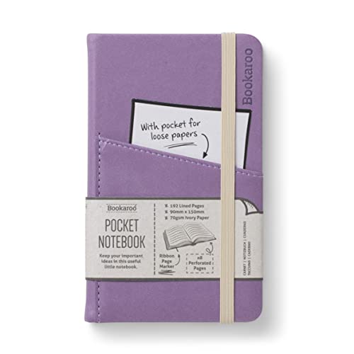 IF Bookaroo Notizbuch, A6, Aubergine von IF