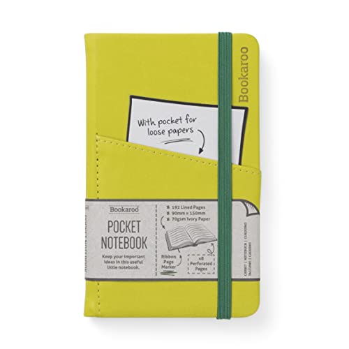 IF Bookaroo Notizbuch, A6, Chartreuse von IF