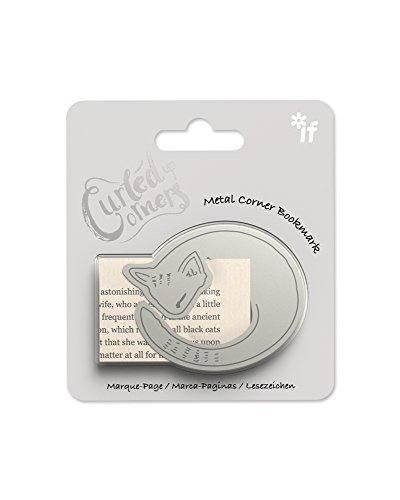 IF Curled Up Corner Metal Animal Bookmark - Cosy Cat, 36501 IF Curled Up Corner Metal Animal Bookmark - Cosy Cat, 36501 von IF