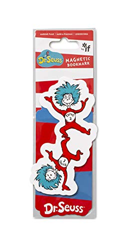 IF Dr. Seuss Magnetisches Lesezeichen - Thing 1 und Thing 2 von IF