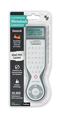 IF Electronic Dictionary Bookmark Single Language Definitions - German (Grey) von IF
