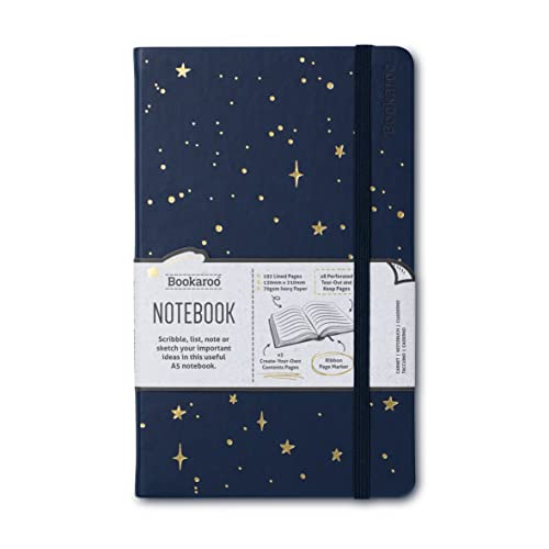 IF Moon & Stars - Bookaroo Notizbuch (A5) Tagebuch von IF