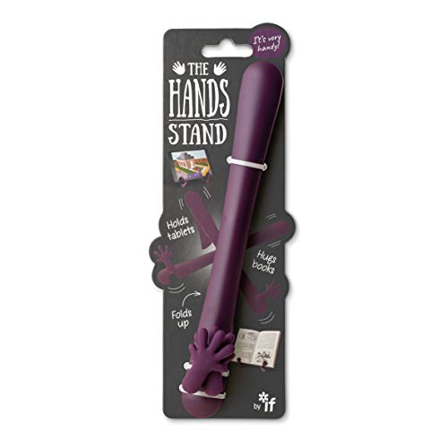 IF The Hands Stand, Hands Free Reading Tablet & Book Holder - Aubergine IF The Hands Stand, Hands Free Reading Tablet & Book Holder - Aubergine von IF