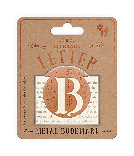 Literary Letters Bookmarks Letters B von IF