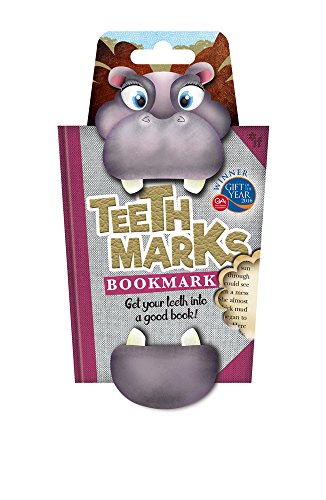 Teeth-Marks Bookmarks-Hippo von IF