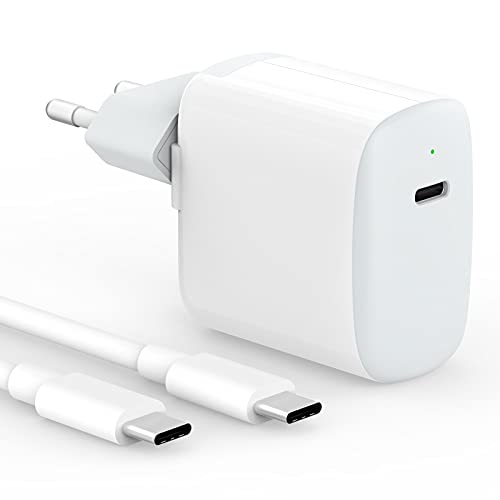 30W USB C Ladegerät Kompatibel für MacBook air 13 12 Zoll, iPad Pro 13, 12.9, 11 Zoll 2024 2023 2022 2021 2020 2019 M4 M2 M1, iPad Air 5 4, Mini 6, iPad 10, iPhone 15, Pixel 8 7, 2M/6.6FT USB-C Kabel 30W USB C Ladegerät Kompatibel für MacBook air 13 12 Zoll, iPad Pro 13, 12.9, 11 Zoll 2024 2023 2022 2021 2020 2019 M4 M2 M1, iPad Air 5 4, Mini 6, iPad 10, iPhone 15, Pixel 8 7, 2M/6.6FT USB-C Kabel von IFEART