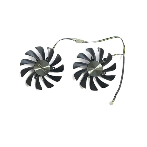 1 Satz 95-mm-GPU-Lüfter GAA8S2U GTX 1080 Ti AMP-Version(Red) von IFFSUEVL