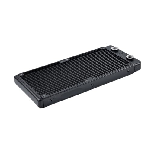 240-mm-Kühler AS240-T 22 mm dicker Aluminium-Kühler Wasserkühlungskühler(Black color) von IFFSUEVL
