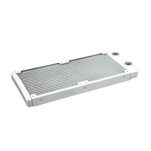 240-mm-Kühler AS240-T 22 mm dicker Aluminium-Kühler Wasserkühlungskühler(White color) von IFFSUEVL