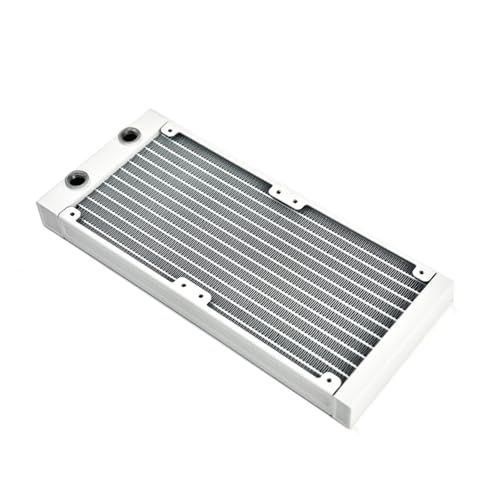 Weiß wasser kühlung kühler 120/240/360 aluminium wasser kühlung reihe computer wasser kühlung chassis(240mm) von IFFSUEVL