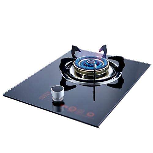 IFGSEQQQ Gasherd Glasherd Tisch/eingebettetes Gasherd 1,5 Stunden Timing Kindersicherung mit Flammenausfallschutz [Energieklasse A] (Farbe: F Größe: NG) (C LPG) von IFGSEQQQ