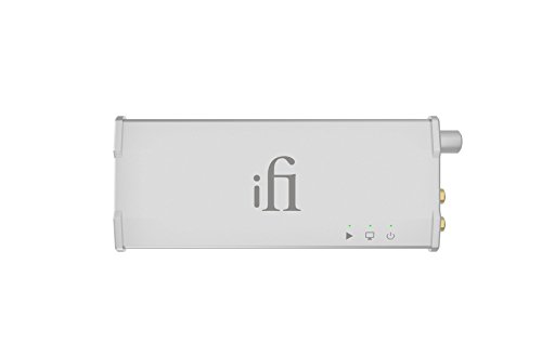 iFi Audio iDAC Konverter + Verstärker für Kopfhörer, silberfarben von IFI