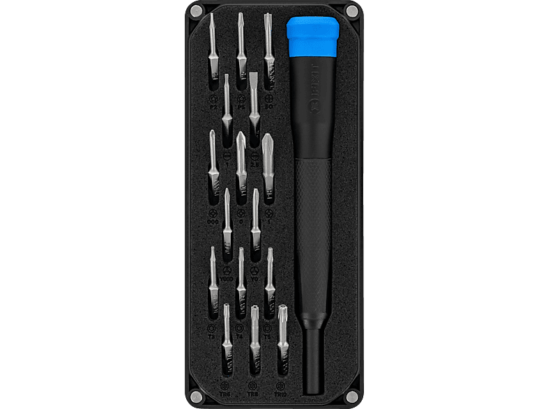 IFIXIT Minnow Precision Bit Set, universal, Schwarz/Blau von IFIXIT