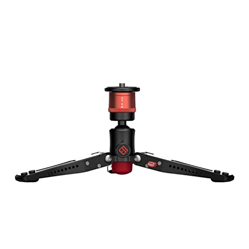 IFOOTAGE Mini Stativ für Kamera,Mini Kamerastativ,Handy Stativ mit Aluminium,Tischstativ für Fotografie,für Sony, Nikon, Canon DSLR, Nutzlast bis zu 17,64 lbs/8 kg,Cobra 3 Low Profile Minipod CB3 BASE IFOOTAGE Mini Stativ für Kamera,Mini Kamerastativ,Handy Stativ mit Aluminium,Tischstativ für Fotografie,für Sony, Nikon, Canon DSLR, Nutzlast bis zu 17,64 lbs/8 kg,Cobra 3 Low Profile Minipod CB3 BASE von IFOOTAGE