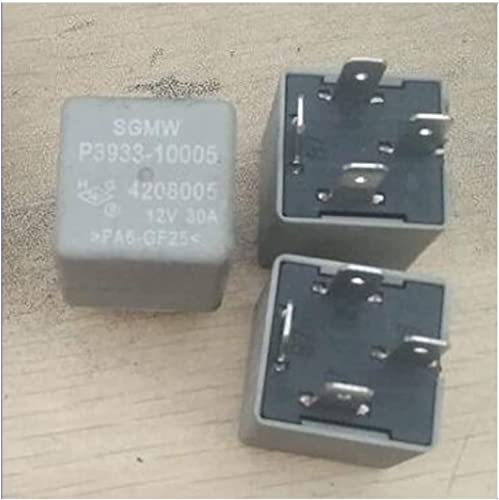 Elektronische Teile Relais Relais 1PCS 5PCS/LOT Autorelais SW P3933-10005 4208005 PA6-GF25 V7A-1A-12V-30A (Size : 5PCS P3933-10005) von IFWGFVTZ