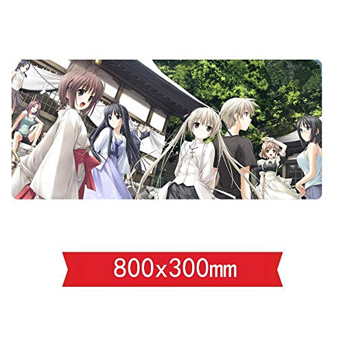 IGIRC Mauspad,sora kasugano Speed Gaming Mouse pad,800x300mm Mousepad,Extended XXL Large Mousemat with 3mm-Thick Base,for notebooks, PC, Q von IGIRC