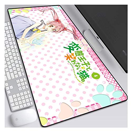 IGIRC Mauspad 900x400mm extragroße Mausunterlage, Henneko Gaming Mousepad, Rutschfeste Gaming-Mausunterlage aus Naturkautschukmit 3 mm Sperrkante, U. von IGIRC