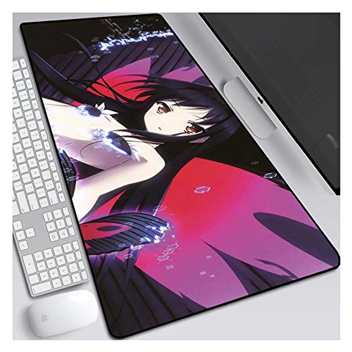 IGIRC Mauspad Accel World 900X400mm Mauspad, Extended XXL große, professionelle Gaming-Mauspad mit 3 mm starker Unterseite, für Notebooks, PC, E von IGIRC