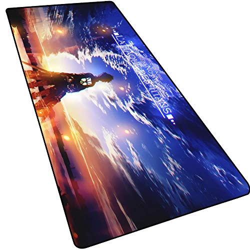 IGIRC Mauspad Angriff auf Titan Speed ​​Gaming Mauspad |XXL Mousepad | 900 x 400mm Großformat | 3 mm Dicke Basis | Perfekte Präzision und Geschwindigkeit, A von IGIRC