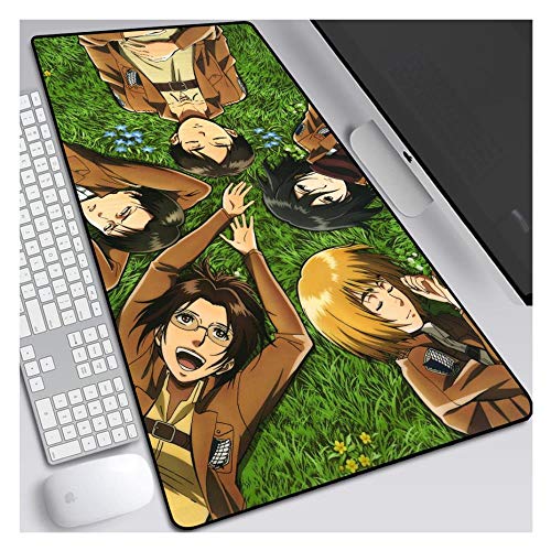 IGIRC Mauspad Angriff auf Titan Speed Gaming Mauspad |XXL Mousepad | 900 x 400mm Großformat | 3 mm Dicke Basis | Perfekte Präzision und Geschwindigkeit, ich IGIRC Mauspad Angriff auf Titan Speed Gaming Mauspad |XXL Mousepad | 900 x 400mm Großformat | 3 mm Dicke Basis | Perfekte Präzision und Geschwindigkeit, ich von IGIRC