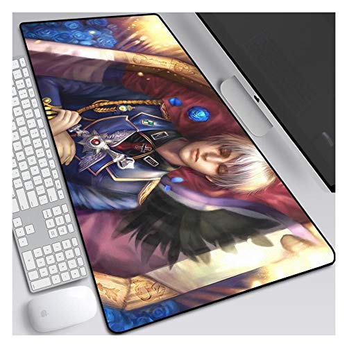 IGIRC Mauspad Axis Powers Speed ​​Gaming Mauspad, 800X300mm Mauspad, Erweitertes XXL großes Mousemat mit 3mm starker Basis, Perfekte Präzision und Geschwindigkeit, O von IGIRC