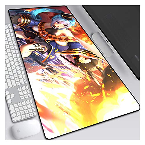 IGIRC Mauspad Azur Lane Speed ​​Gaming Mouse Pad | XXL Mousepad | 900 x 400mm Größe | 3 mm Dicke Basis |Perfekte Präzision und Geschwindigkeit, S von IGIRC