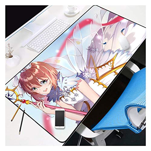 IGIRC Mauspad Cardcaptor Sakura Speed Gaming Mauspad |XXL Mousepad | 800 x 300mm Großformat | 3 mm Dicke Basis | Perfekte Präzision und Geschwindigkeit, N IGIRC Mauspad Cardcaptor Sakura Speed Gaming Mauspad |XXL Mousepad | 800 x 300mm Großformat | 3 mm Dicke Basis | Perfekte Präzision und Geschwindigkeit, N von IGIRC